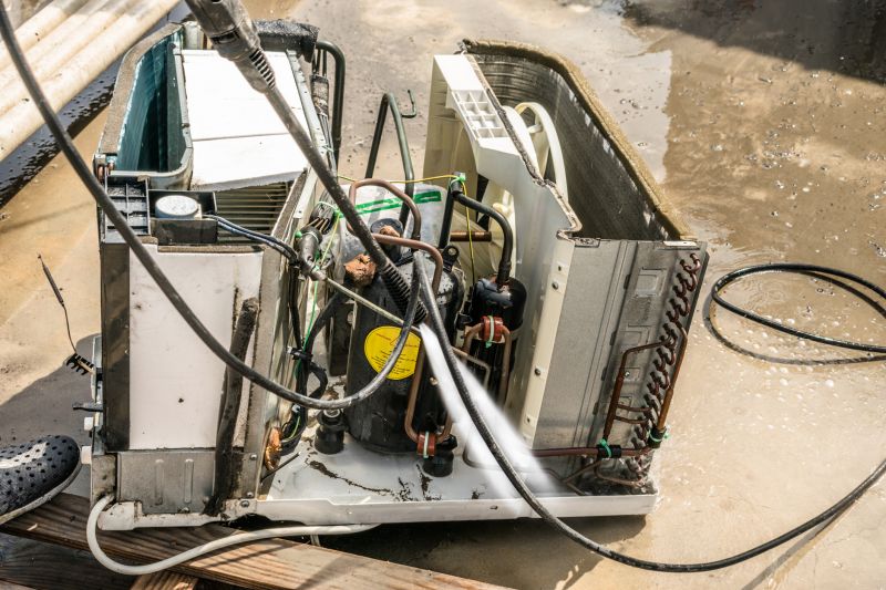 Condenser Coil Cleaning detail